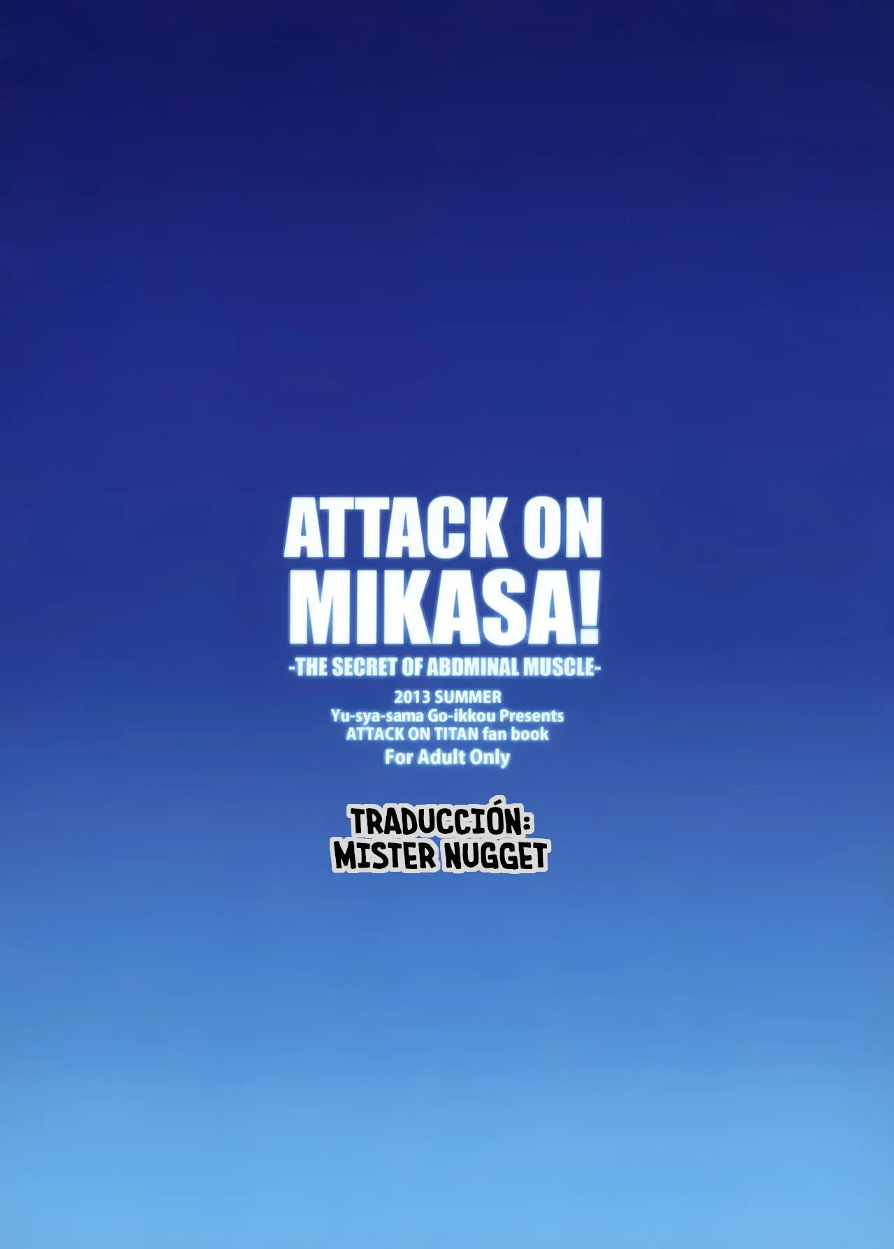 ATTACK ON MIKASA - 21