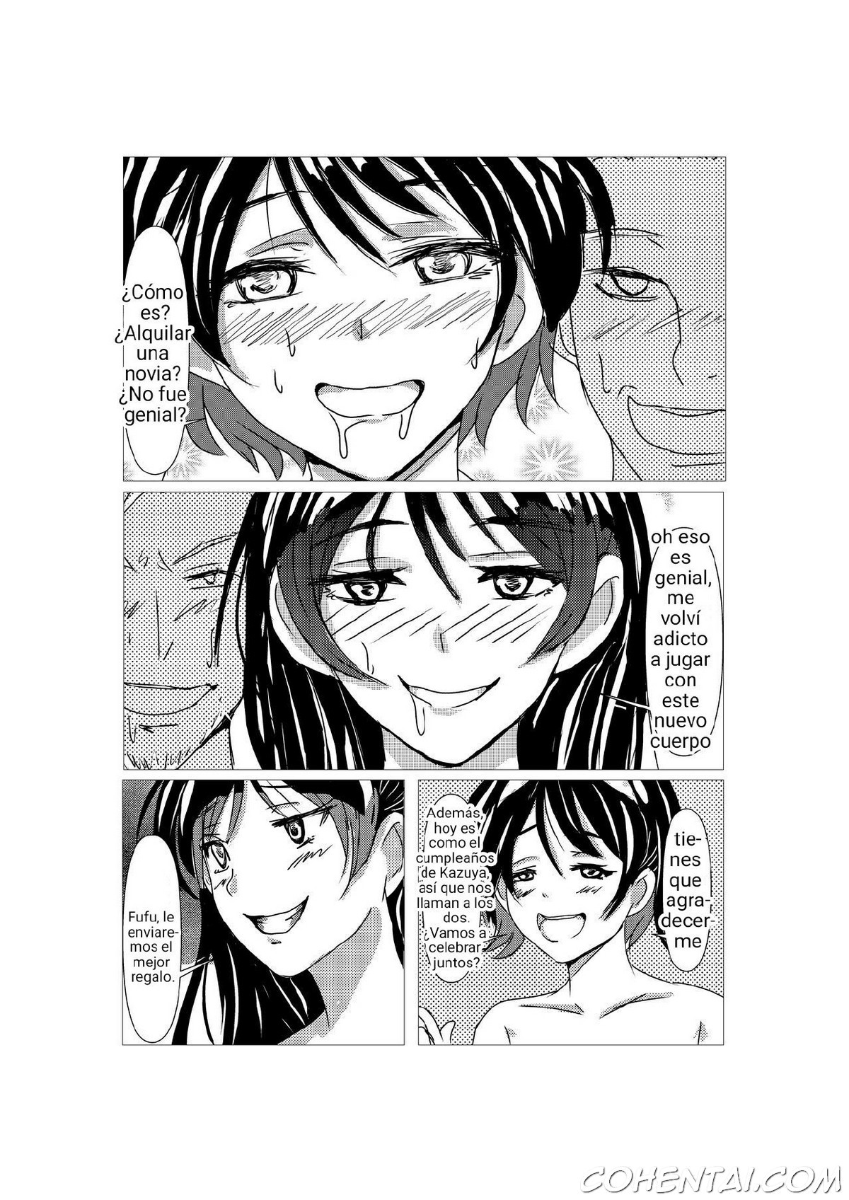 Kanojo no Karada Okarishimasu (Kanojo, Okarishimasu) xxx comics manga porno doujin hentai español sexo 