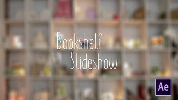 Bookshelf Slideshow - Photo Gallery - VideoHive 14707243