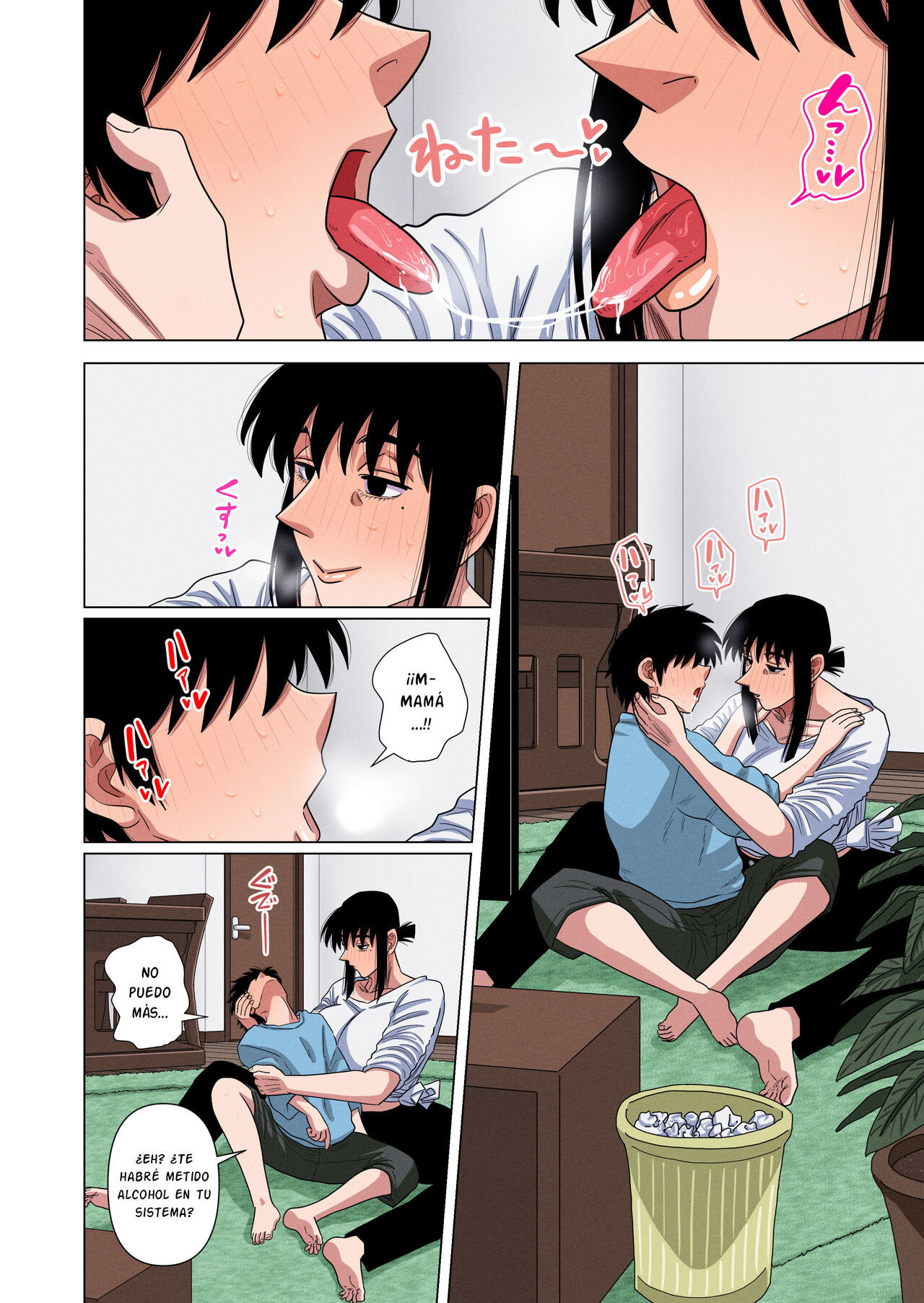 [Gin Eiji] Kaa-chan wa Yopparau to... [Spanish] [Ayanokoji el pelao]