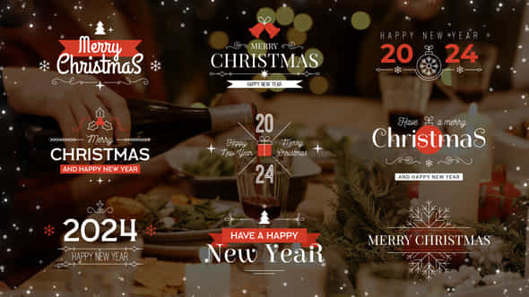 Christmas Titles - VideoHive 49618527