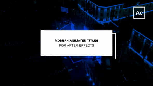 Animated Titles - VideoHive 34274571