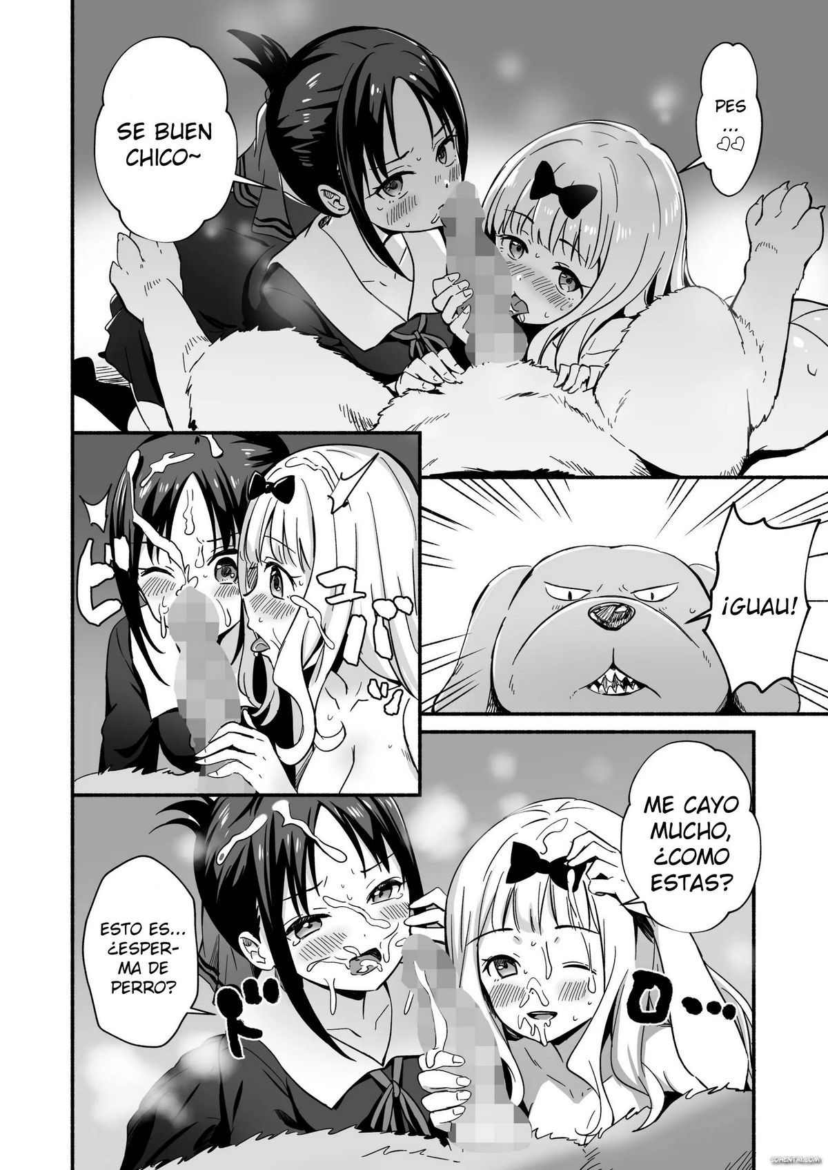 Kaguya-san Ni Pas No Seishori wo Tetsudatte itadakimashita (Kaguya-sama wa Kokurasetai) xxx comics manga porno doujin hentai español sexo 