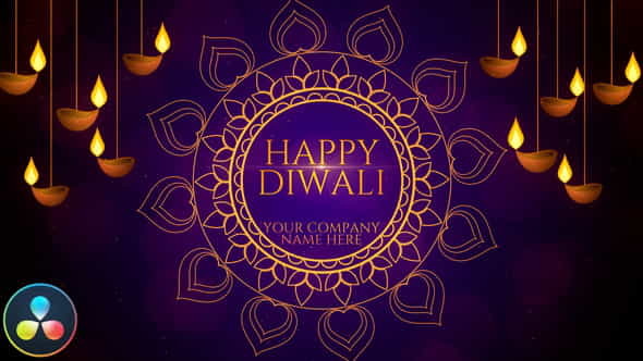 Diwali Wishes - DaVinci Resolve - VideoHive 34324334