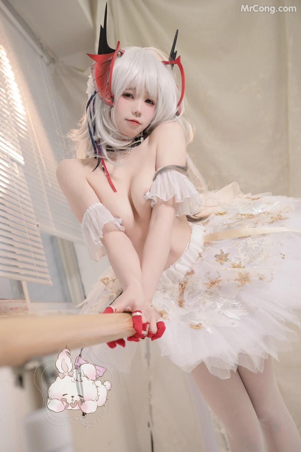 Coser@黏黏团子兔: W天鹅之舞 (55 photos )(19)