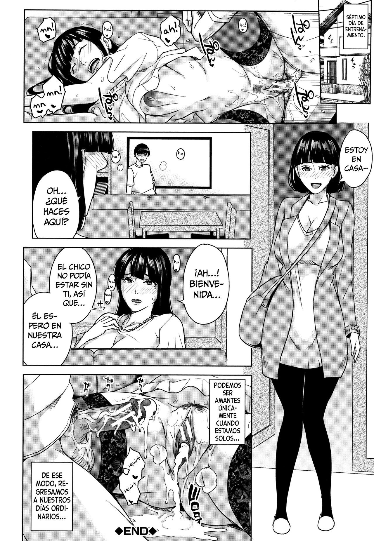 [Maimu Maimu] Kanojo no Mama to Deaikei de...  [Spanish] [Vanilla Sweet Scans]