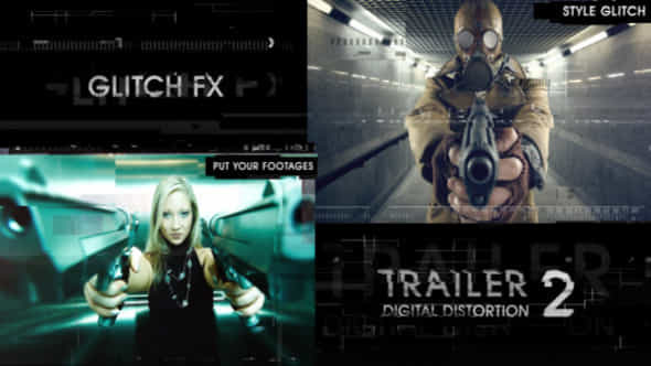 Trailer Digital Distortion - VideoHive 9813162