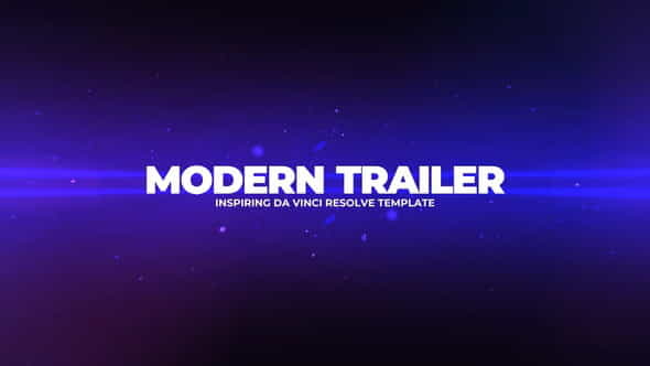 Modern Trailer - VideoHive 34121867