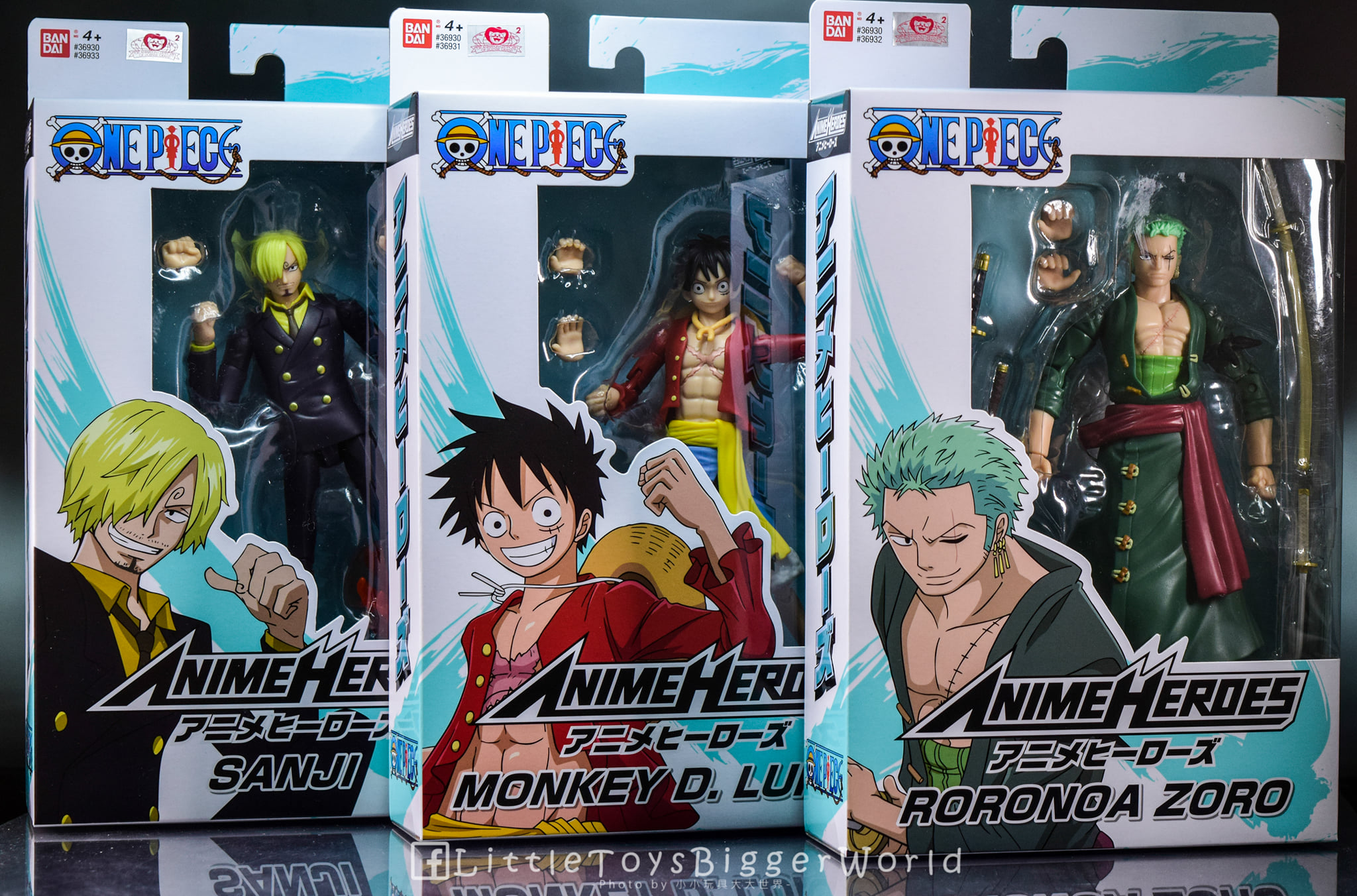 Héroes de anime – One Piece – Roronoa Zoro Figura de acción 36932