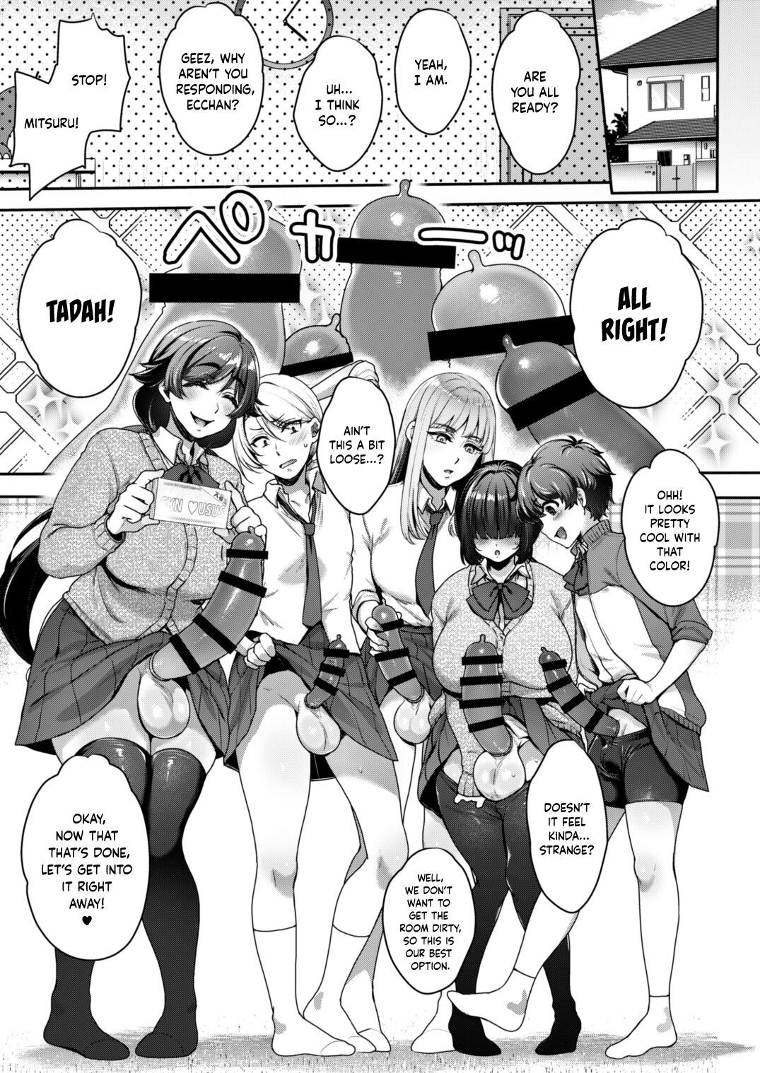 [NIGHT FUCKERS (Mitsugi)] Shiritsu Futanari Gakuen 2-nen F-gumi Nakayoshi Tomodachinpo  Private Futanari Class 2-F Best Friend Futaver [English] [WataTL] [Digital]