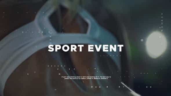 Dynamic Sport Opener - VideoHive 22010756