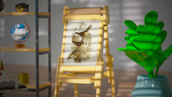 Art Easel Art Intro - VideoHive 53365623