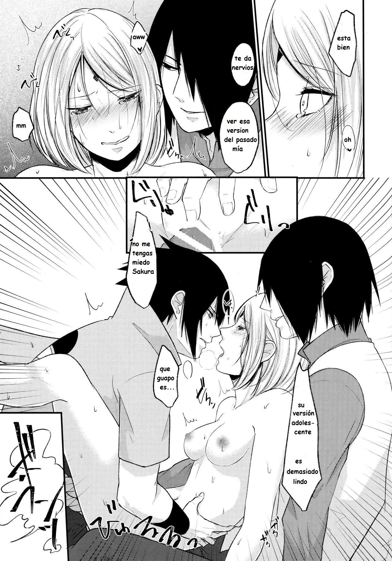 El Joven Sasuke y La Adulta Sakura - 14