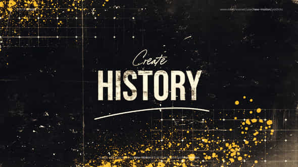 Golden Age History Slideshow - VideoHive 59407355