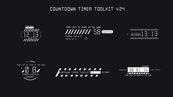 Countdown Timer Toolkit - VideoHive 45865307