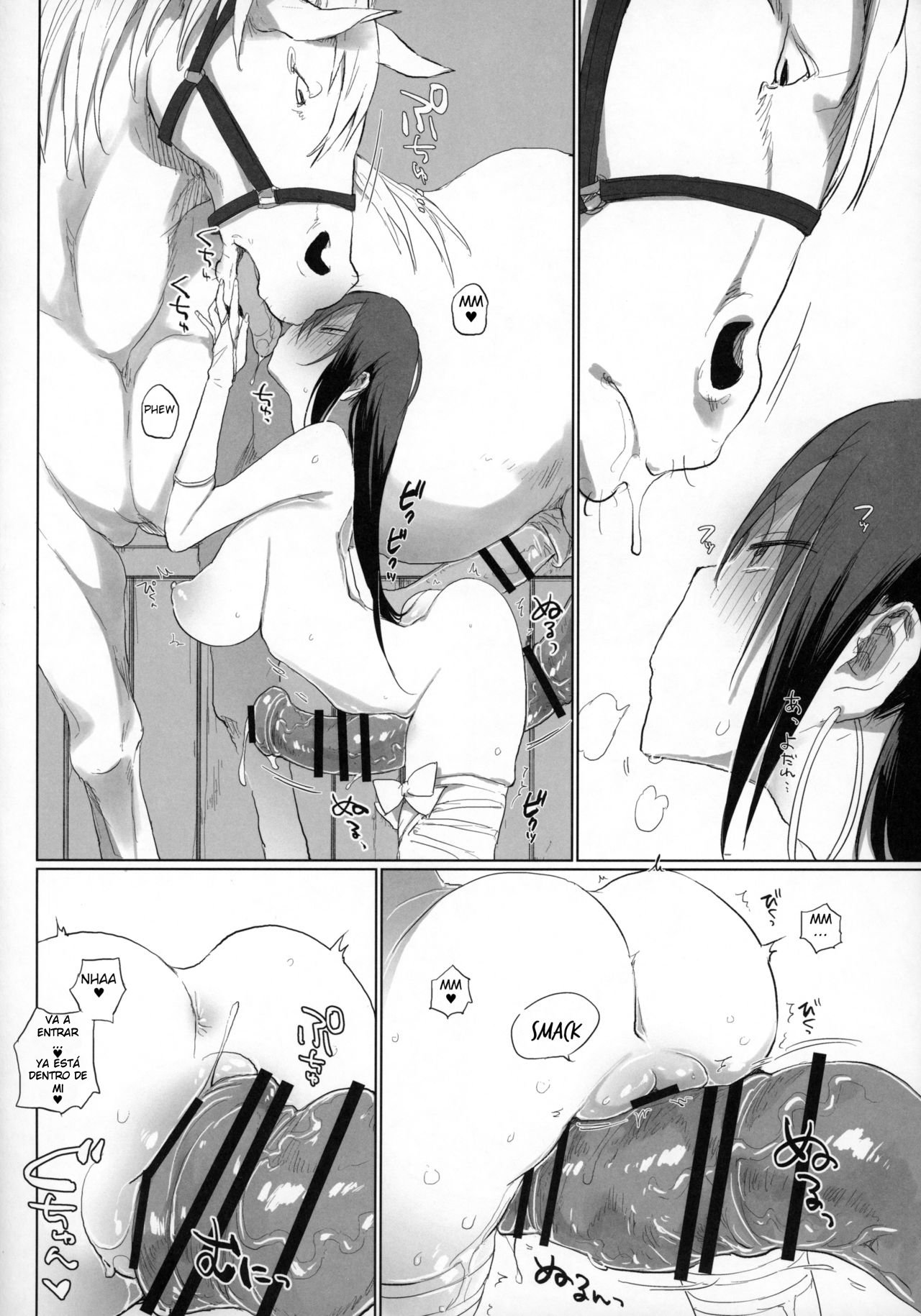 (C96)ANIMAL SERVICE (haison) Sanzou and her Horse 3 (Spanish)(TheSilverLine) - 6
