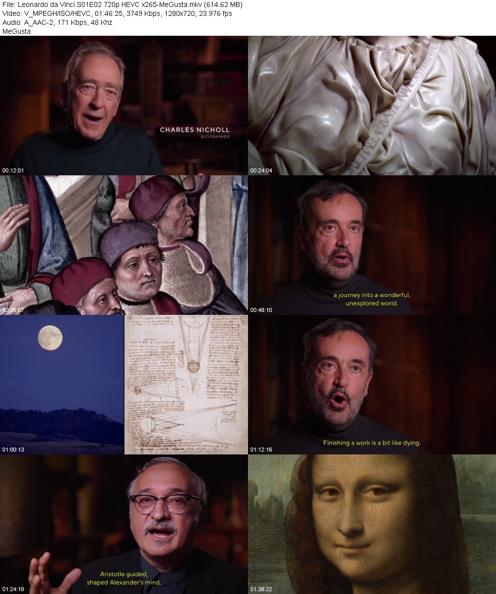 Leonardo da Vinci S01E02 720p HEVC x265-MeGusta