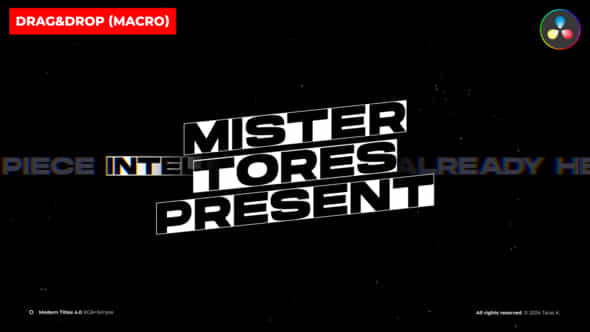 Modern Titles 40 Dr - VideoHive 50829894