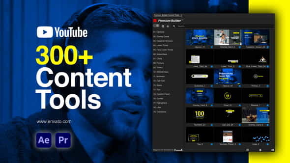 Youtube Content Tools - VideoHive 36569485
