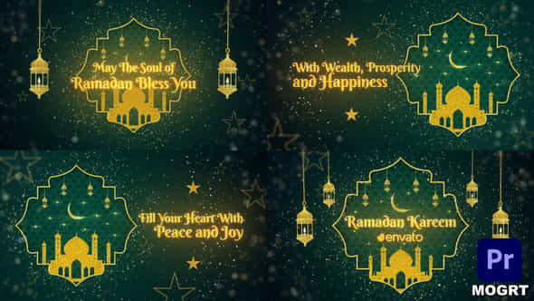 Ramadan Kareem Wishes - VideoHive 37104727