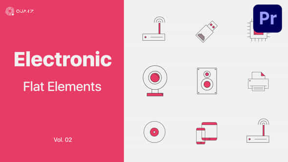 Electronics Icons - VideoHive 47385950