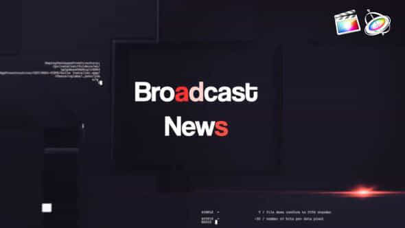 Broadcast News Opener - VideoHive 42153018