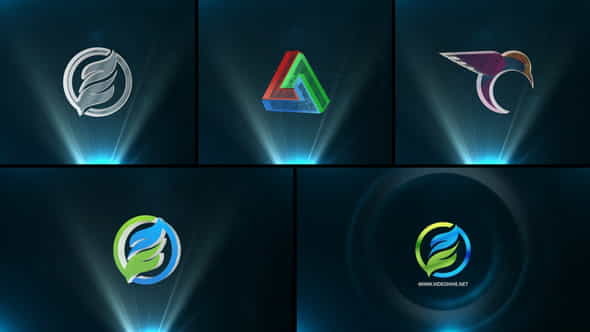 Simple Rotating Logo Reveal - VideoHive 31277047