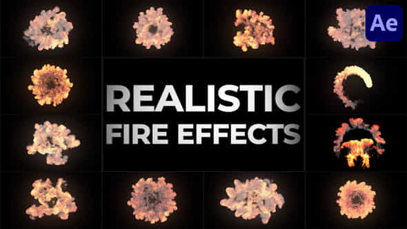 Realistic Fire Effects - VideoHive 46921065