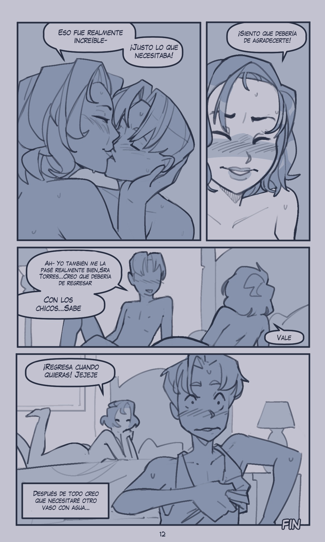 [NotEnoughMilk] Sleeping Over [Spanish][VarKatzas666]