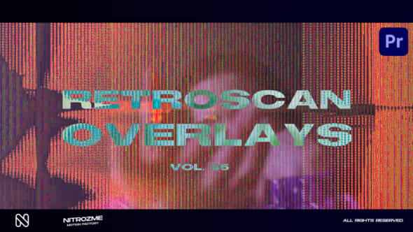 Retroscan Overlays Vol 05 For Premiere Pro - VideoHive 50653718