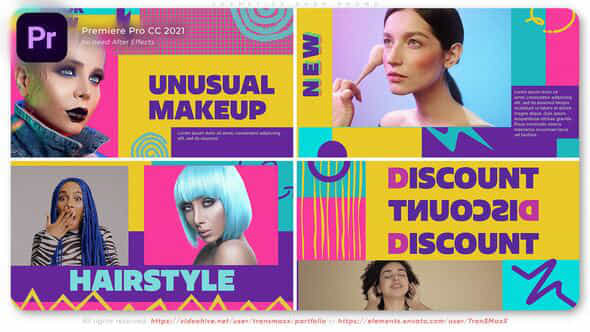 Cosmetics Shop Promo - VideoHive 54207868