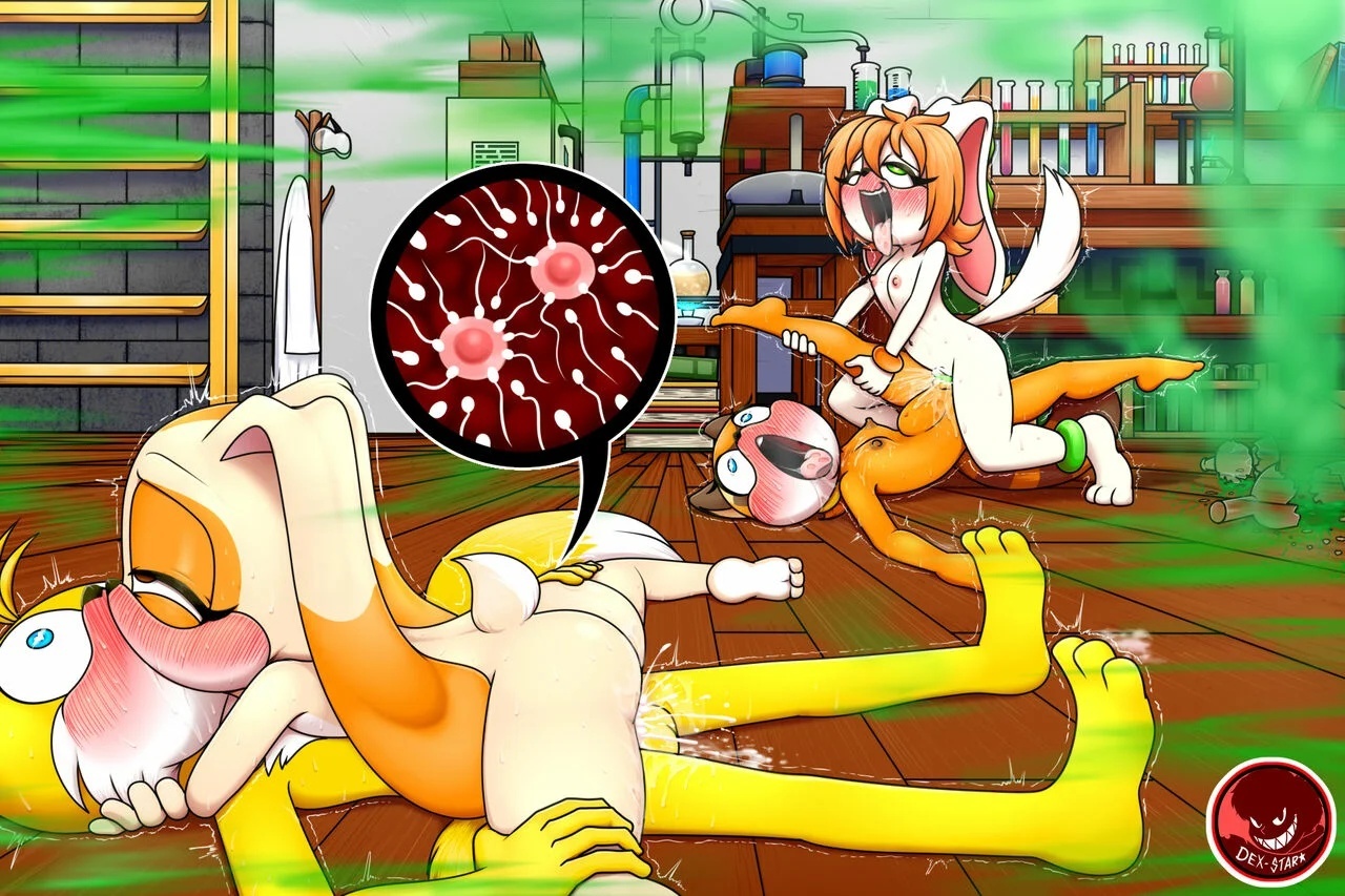 Tails having Fun with Marine Cream and Milla - 5