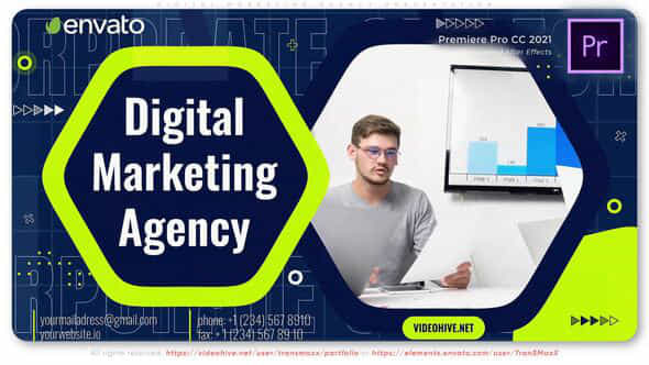 Digital Marketing Agency Presentation - VideoHive 49217262