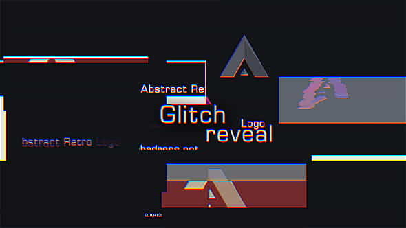 Glitch Logo Reveal - VideoHive 19298867