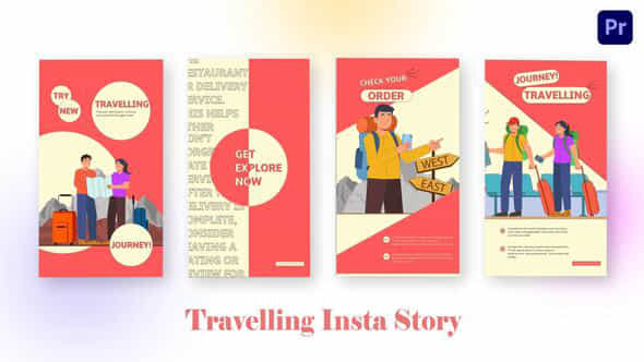 Travelling Instagram Story - VideoHive 44609221