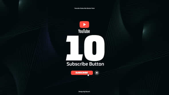 Youtube Subscribe Buttons - VideoHive 48078621