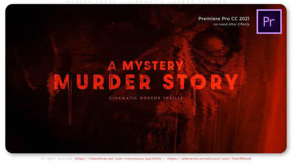 Murder Story - VideoHive 48578748