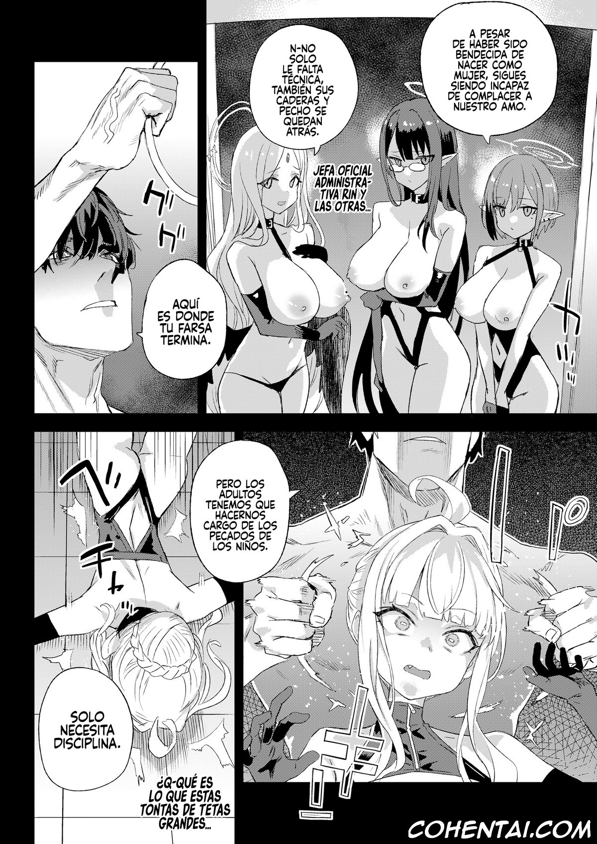 Choujin VERSUS (Blue Archive) xxx comics manga porno doujin hentai español sexo 