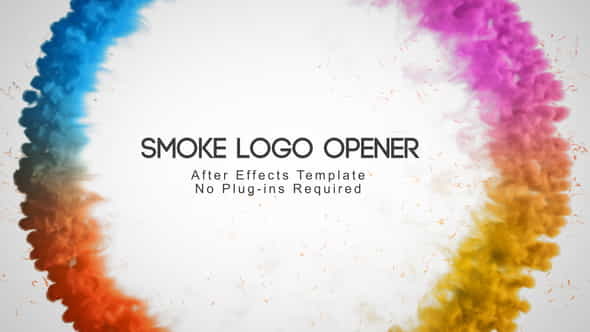 Smoke Logo Opener - VideoHive 3154399