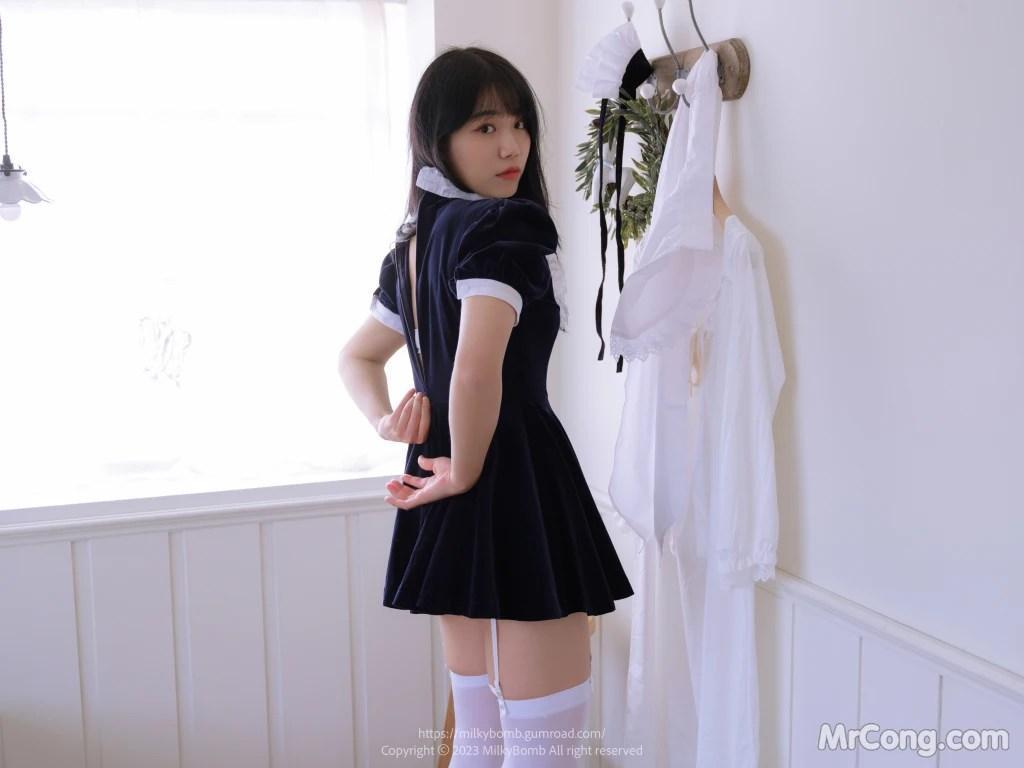 [MilkyBomb] Yui: Vol.3 Maid (291 photos )(181)