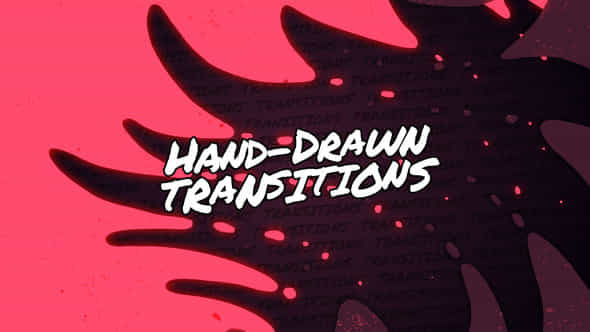 Handdrawn Transitions Mogrt - VideoHive 45919814