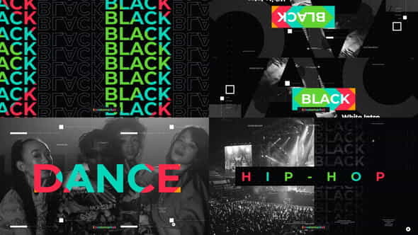 Colorful Hip-Hop Intro - VideoHive 36218669