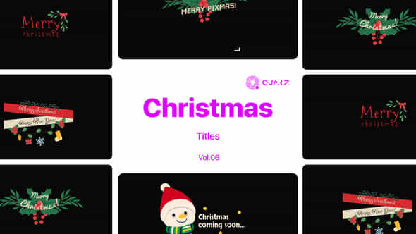 Christmas Titles Vol 06 - VideoHive 49469105