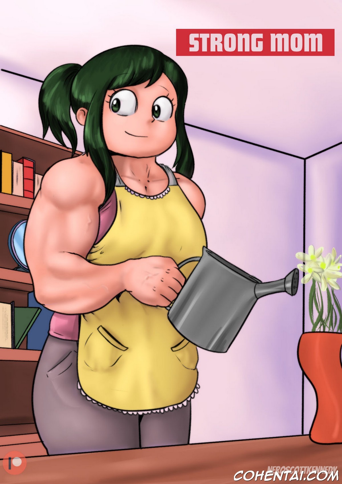 Strong mom (Boku no Hero Academia) xxx comics manga porno doujin hentai español sexo 