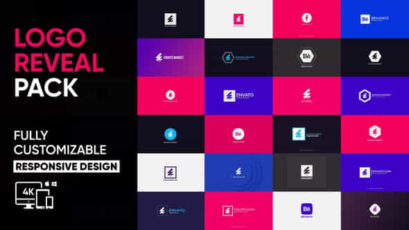 Minimal Logo Reval Pack After Effects - VideoHive 53713899