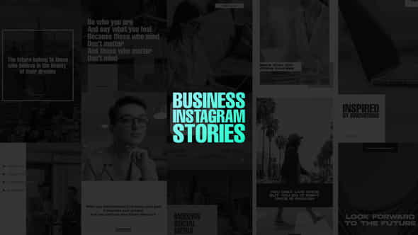 Business Instagram Stories - VideoHive 38037311