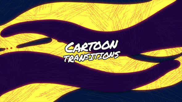 Cartoon Transitions Mogrt - VideoHive 45955590