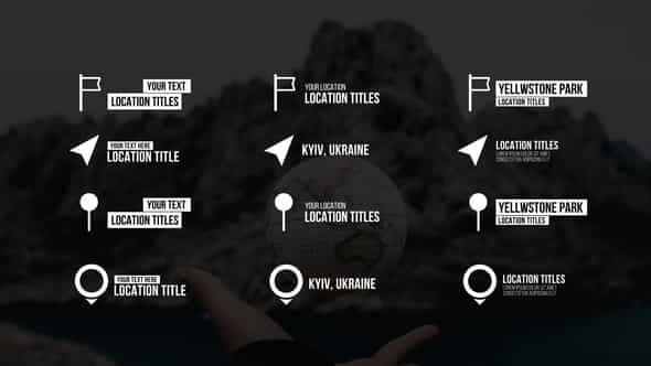 Location Titles | After Effects - VideoHive 37275174