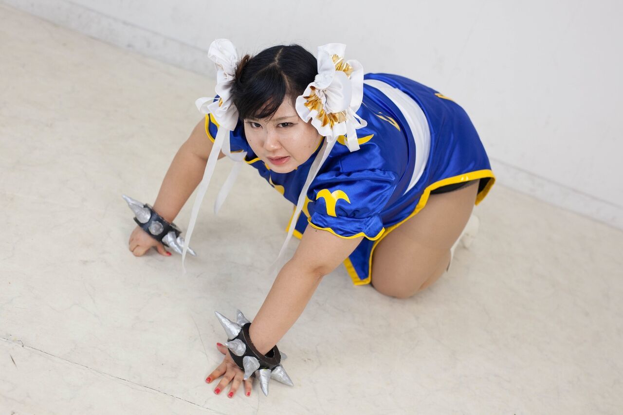 (渡辺さくらん) FIGHT FAT LADY (Sakuran Watanabe) (Mai Shiranui - Fatal Fury) (Chun-Li - Street Figh