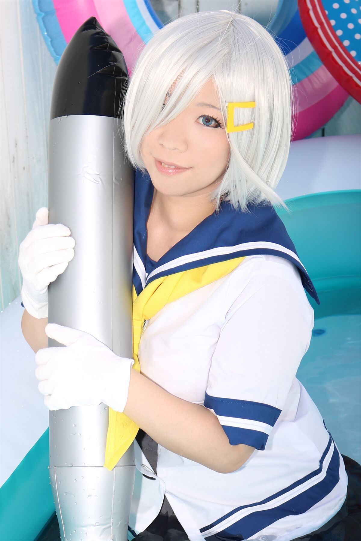 水も滴るいい浜風